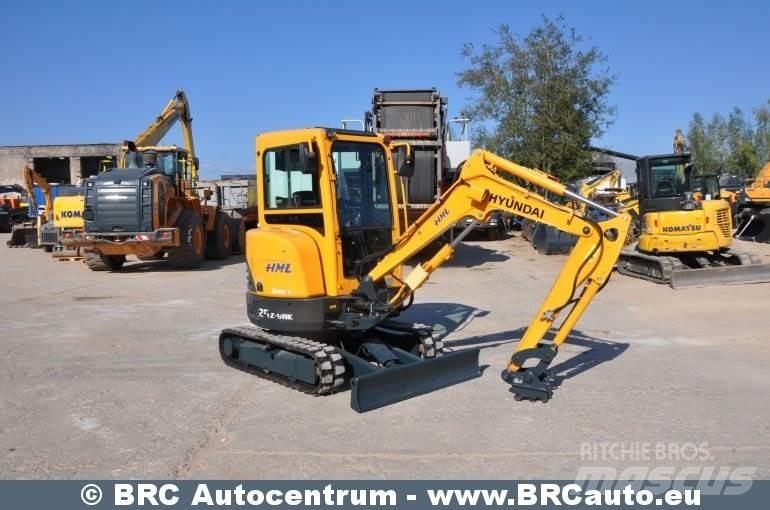 Hyundai R25Z-9AK Miniekskavaatorid < 7 t
