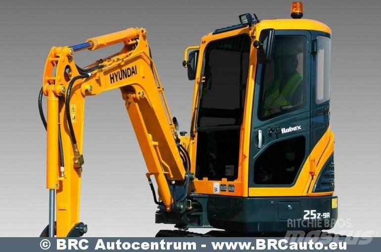 Hyundai R25Z-9AK Miniekskavaatorid < 7 t