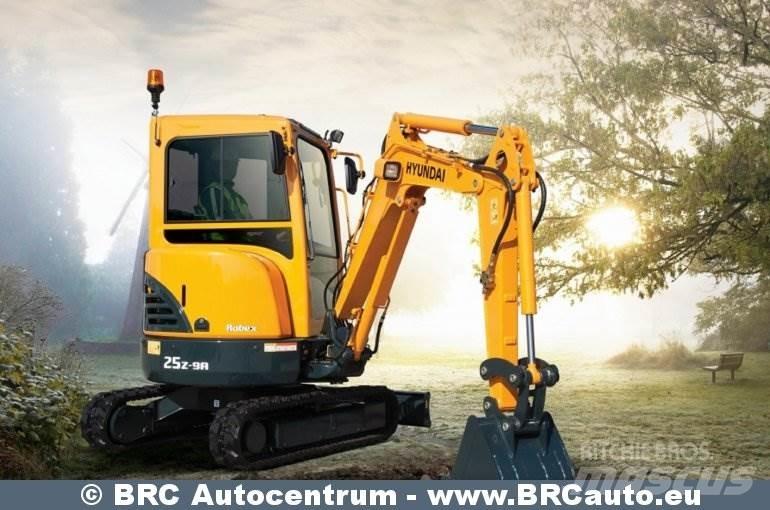Hyundai R25Z-9AK Miniekskavaatorid < 7 t