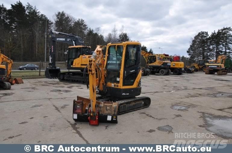 Hyundai R25Z-9AK Miniekskavaatorid < 7 t