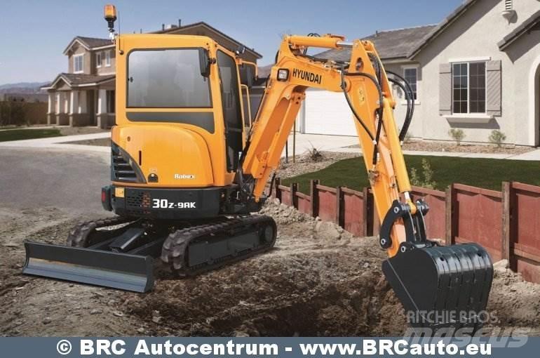 Hyundai R30Z-9AK Miniekskavaatorid < 7 t