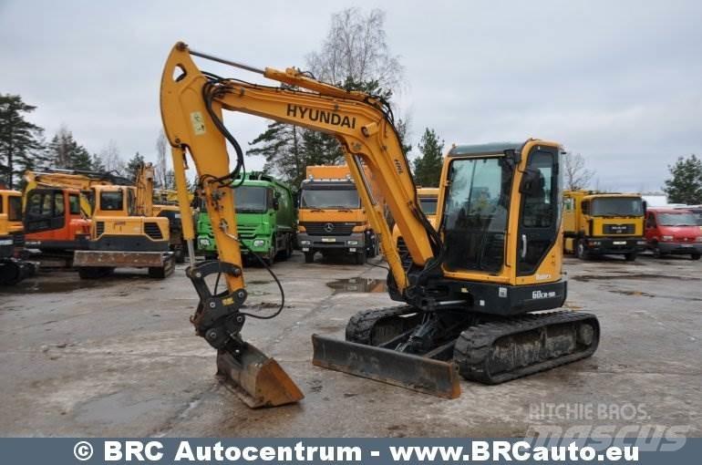 Hyundai R60CR-9A Roomikekskavaatorid