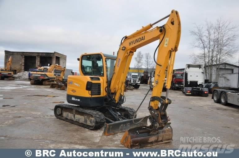 Hyundai R60CR-9A Roomikekskavaatorid