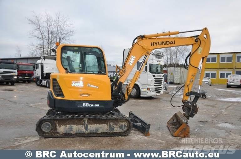 Hyundai R60CR-9A Roomikekskavaatorid