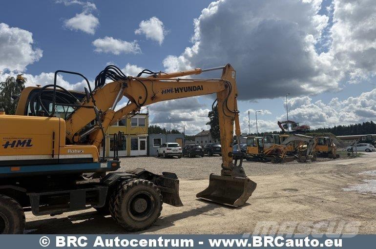 Hyundai Robex Ratasekskavaatorid
