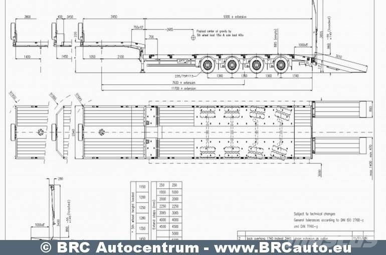 MAX Trailer MAX 100 Kallur-poolhaagised