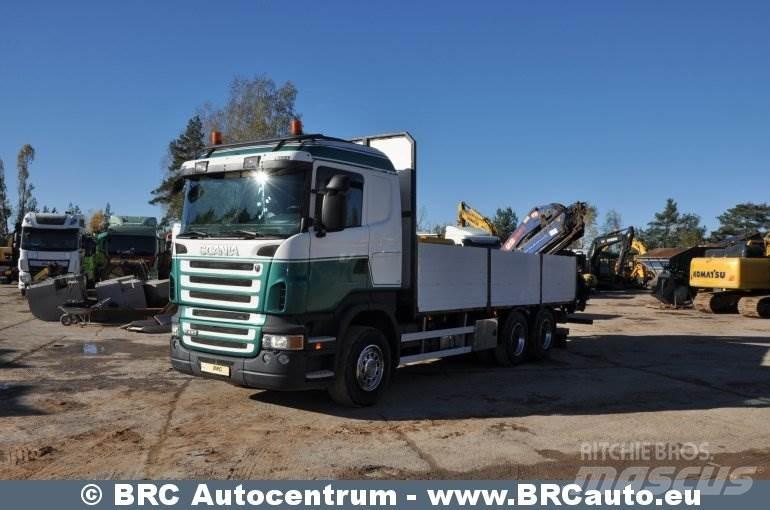 Scania R 480 Kraanaga veokid