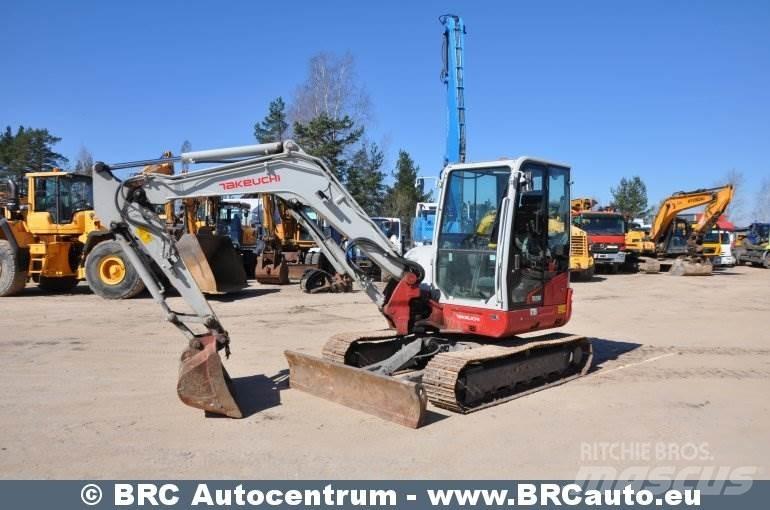Takeuchi TB260 Roomikekskavaatorid