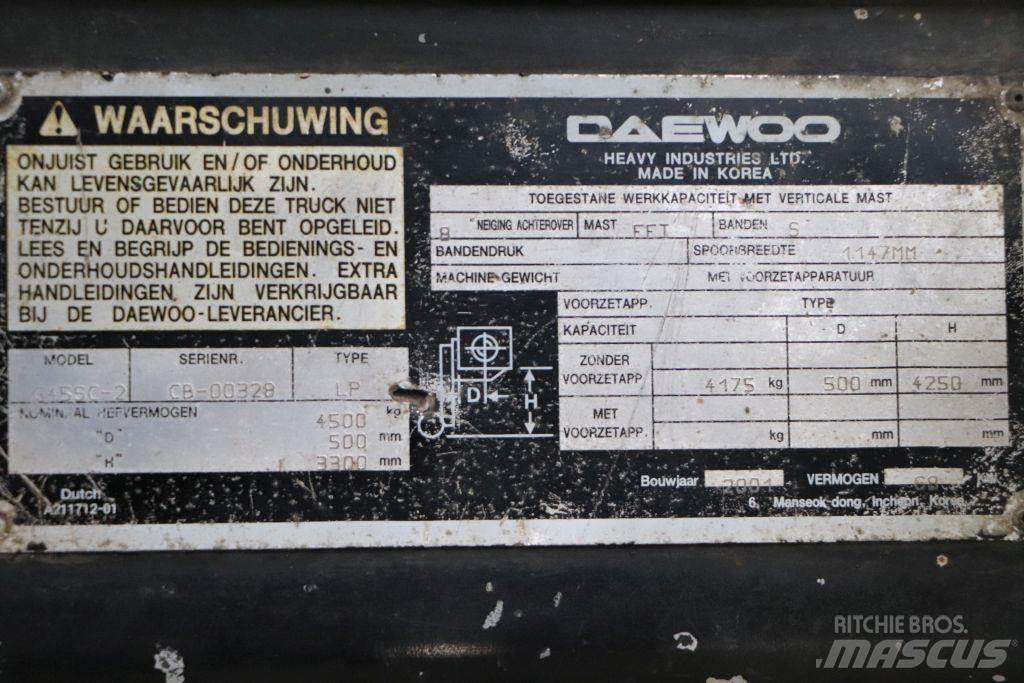 Daewoo G45SC-2 Gaasitõstukid