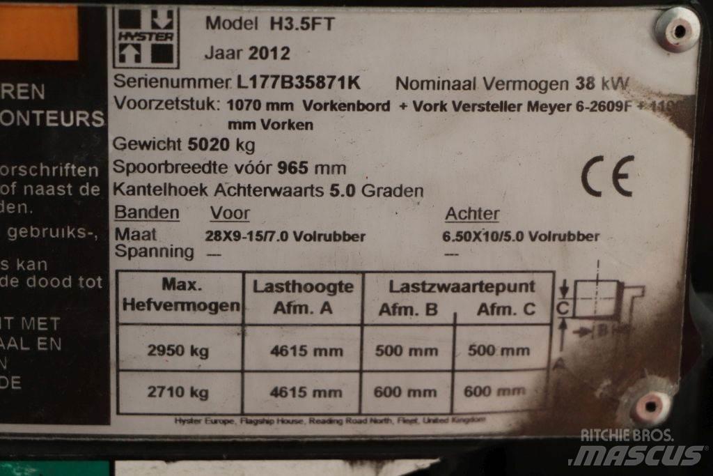 Hyster H3.5FT Gaasitõstukid