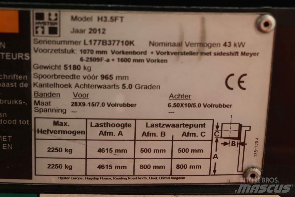 Hyster H3.5FT Gaasitõstukid