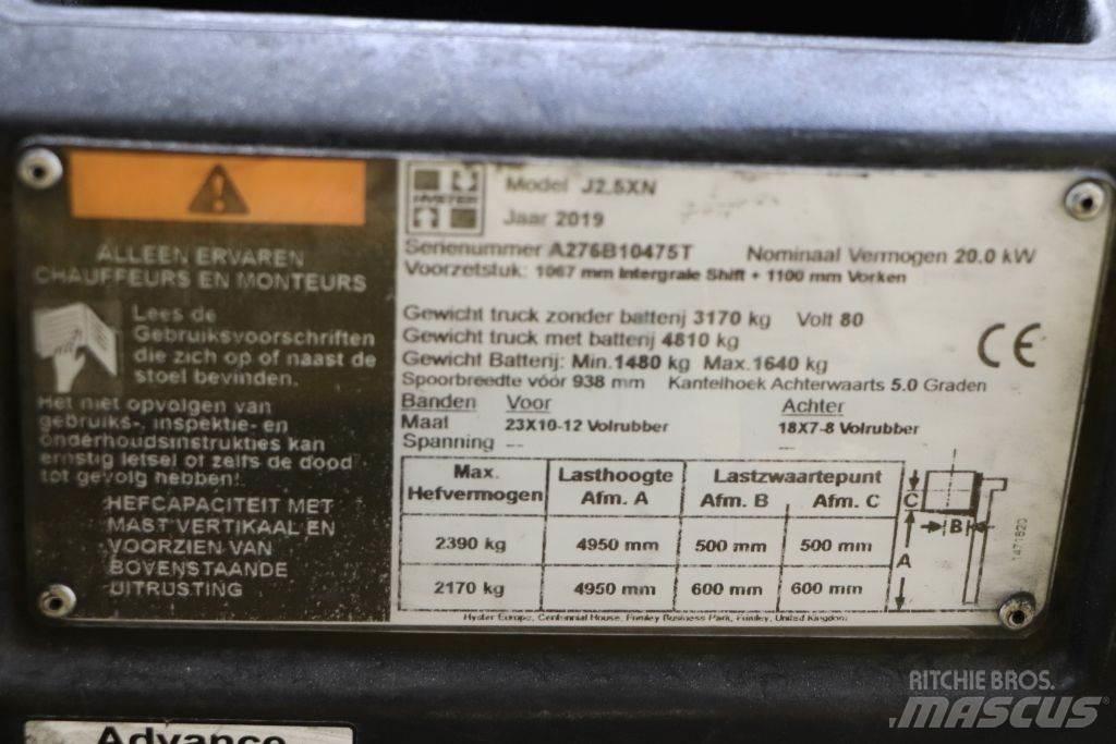 Hyster J2.5XN Elektritõstukid
