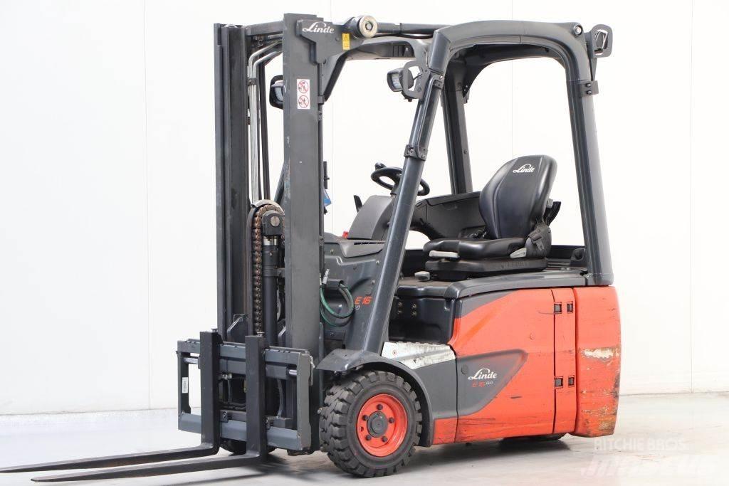 Linde E16C-02 Elektritõstukid