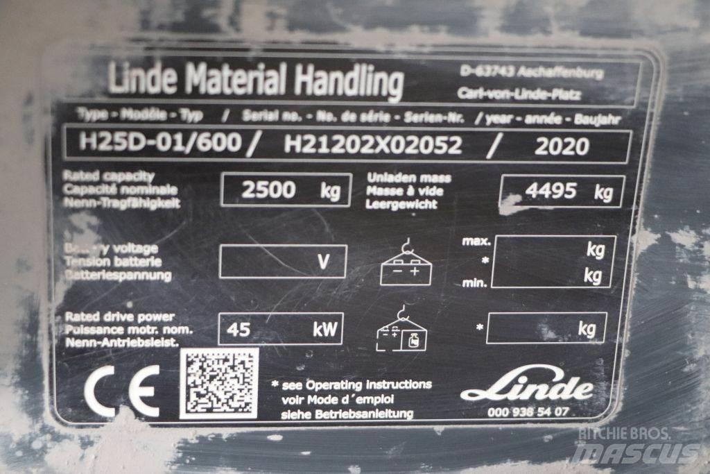 Linde H25D-01/600 Diiseltõstukid