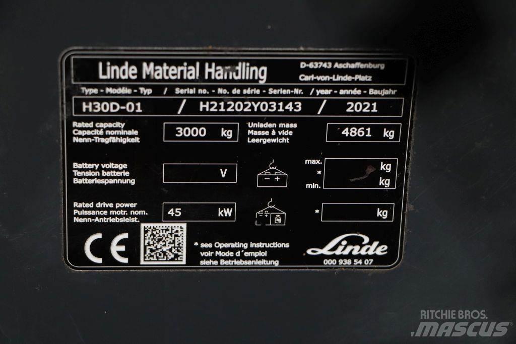 Linde H30D-01 Diiseltõstukid