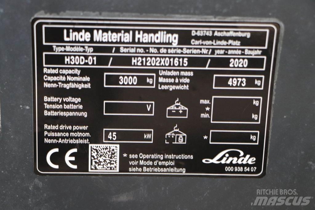 Linde H30D-01 Diiseltõstukid