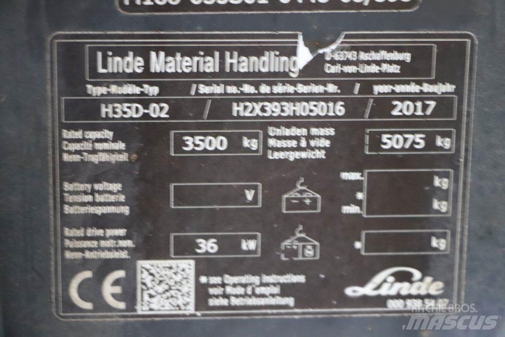 Linde H35D-02 Diiseltõstukid