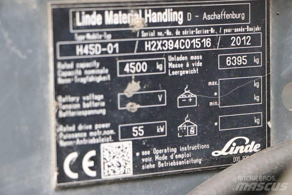 Linde H45D-01 Diiseltõstukid