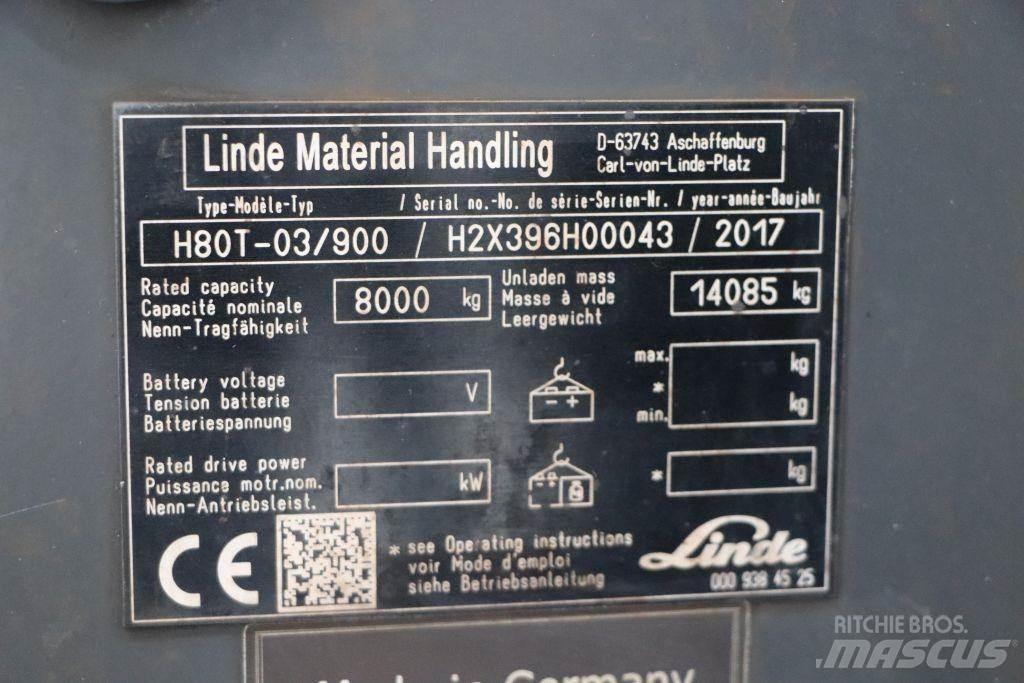 Linde H80T-03/900 Gaasitõstukid