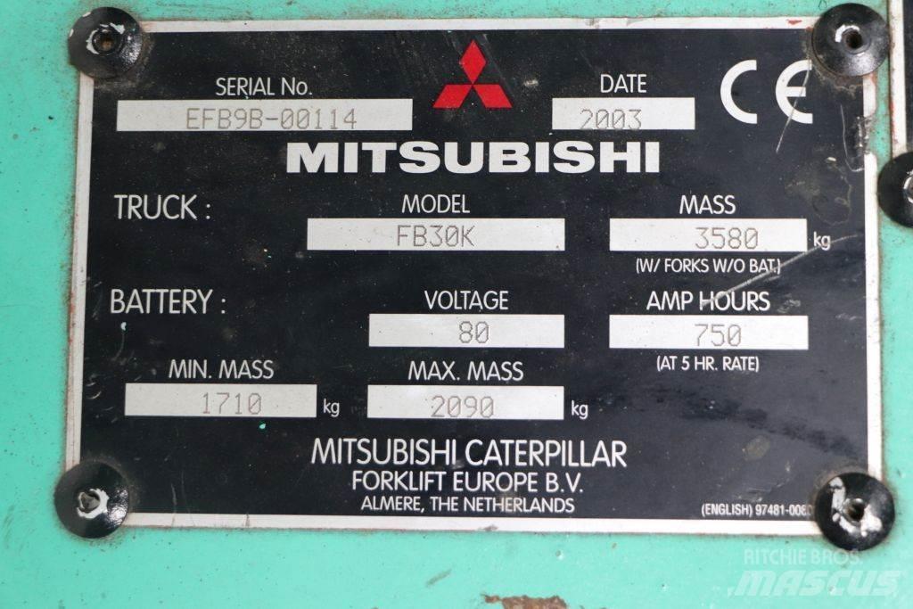 Mitsubishi FB30K Elektritõstukid
