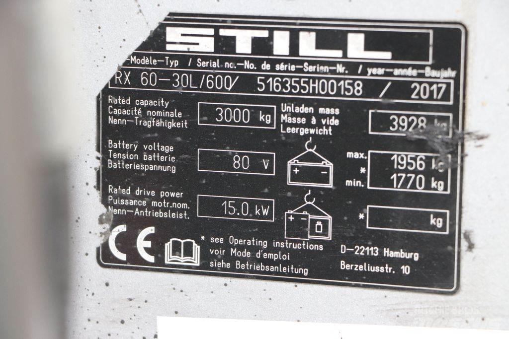 Still RX60-30L/600 Elektritõstukid