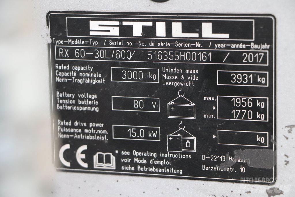 Still RX60-30L/600 Elektritõstukid