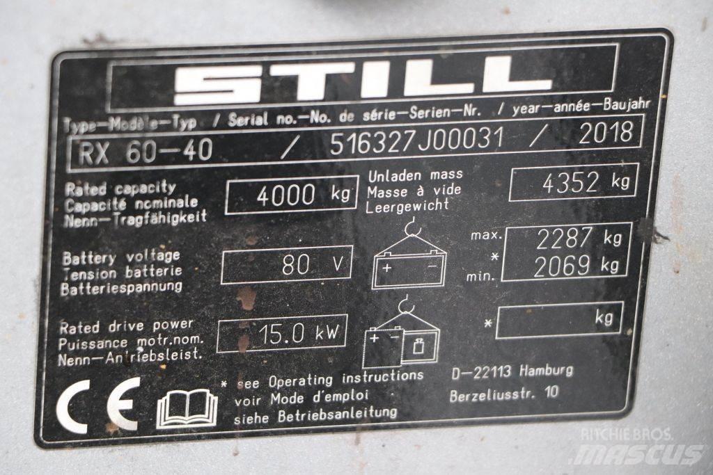 Still RX60-40 Elektritõstukid