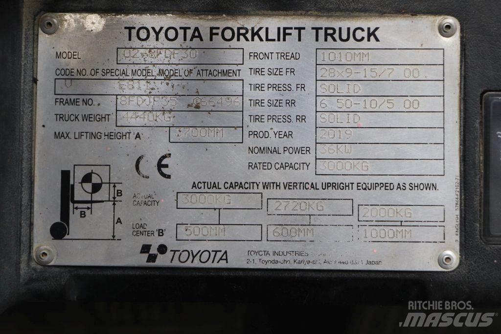 Toyota 02-8FDF30 Diiseltõstukid