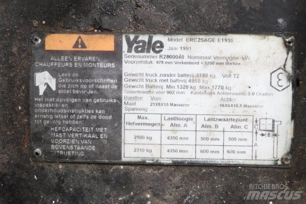 Yale ERC25AGE Elektritõstukid