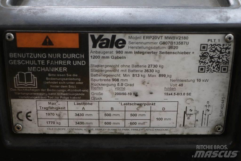 Yale ERP20VT Elektritõstukid