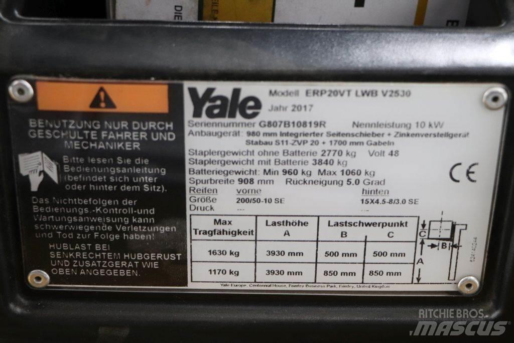 Yale ERP20VT Elektritõstukid