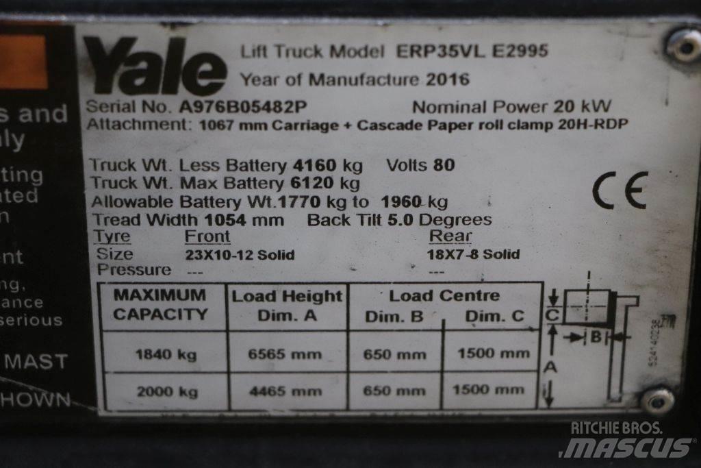 Yale ERP35VL Elektritõstukid