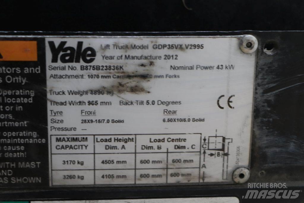 Yale GDP35VX Diiseltõstukid