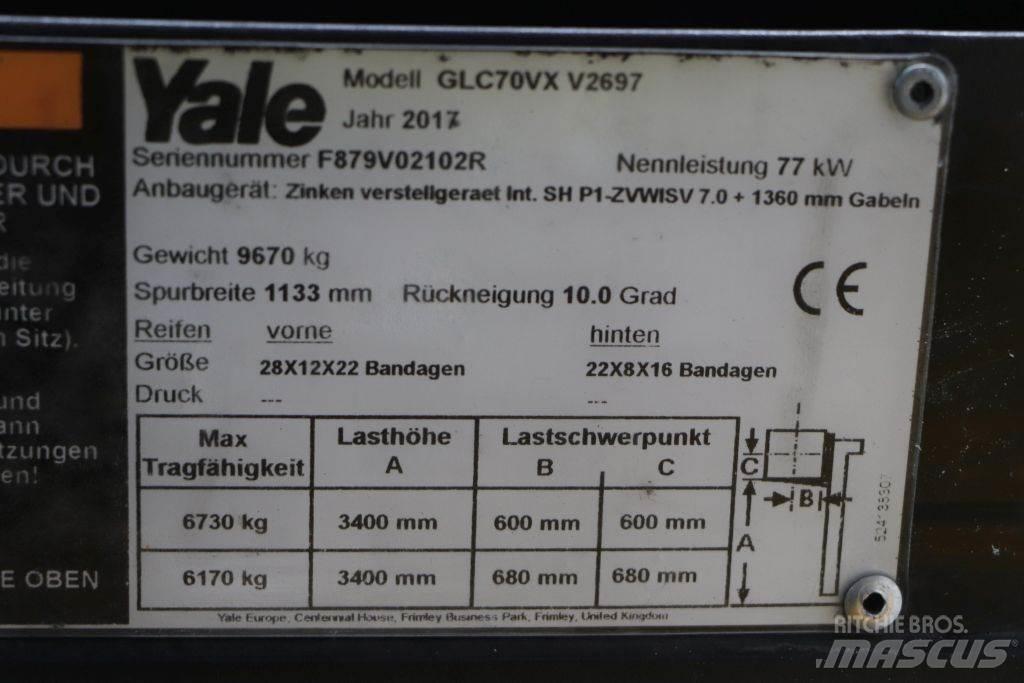 Yale GLC70VX Gaasitõstukid