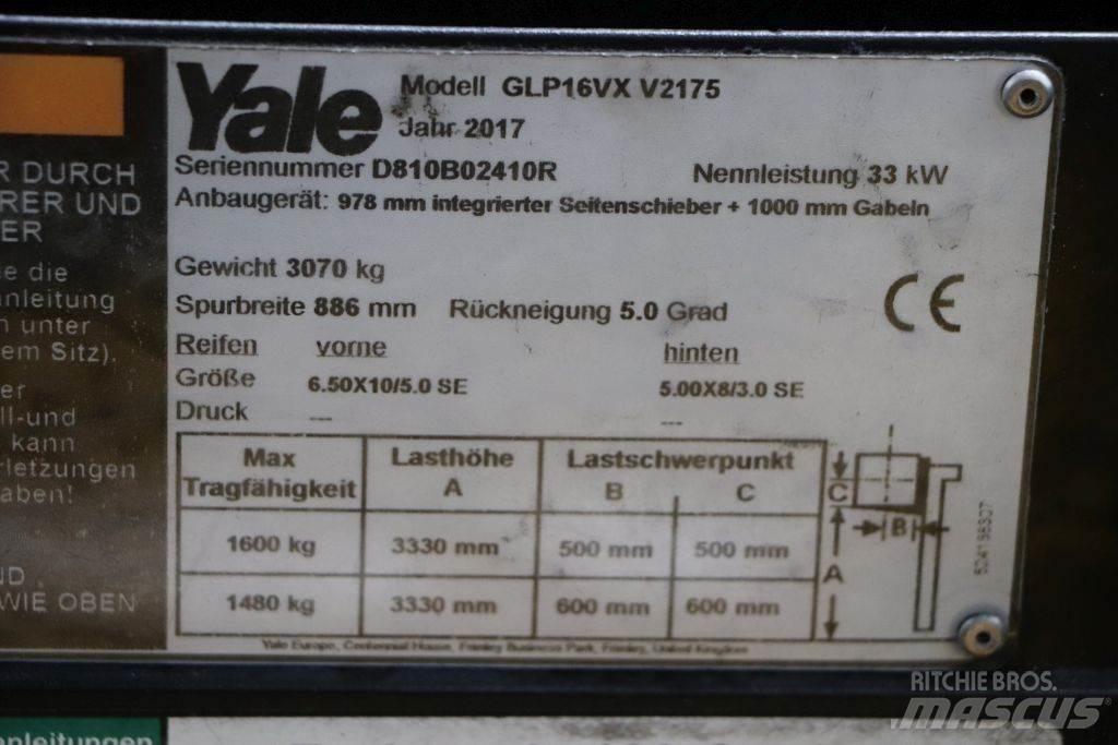 Yale GLP16VX Gaasitõstukid