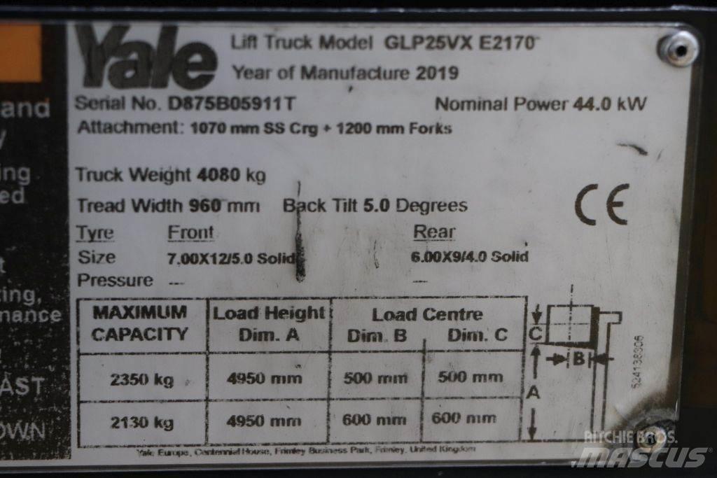 Yale GLP25VX Gaasitõstukid