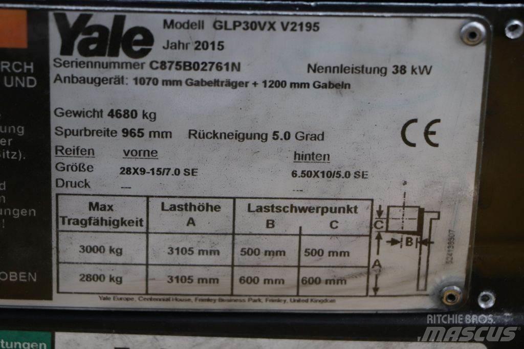 Yale GLP30VX Gaasitõstukid