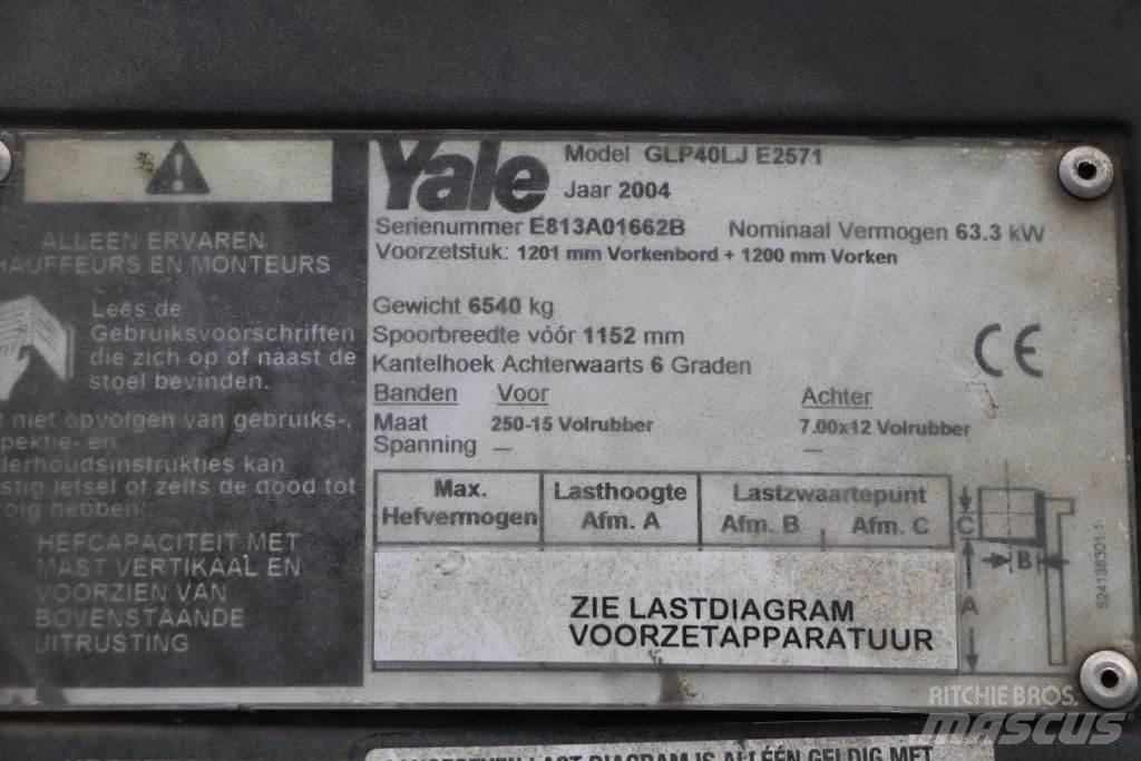 Yale GLP40LJ Gaasitõstukid