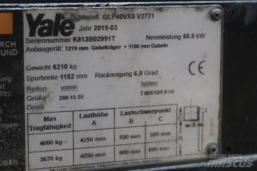 Yale GLP40VX5 Gaasitõstukid