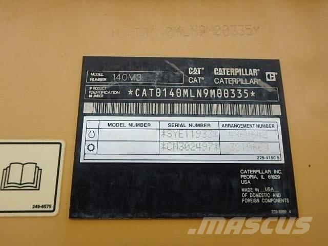 CAT 140 M 3 Greiderid