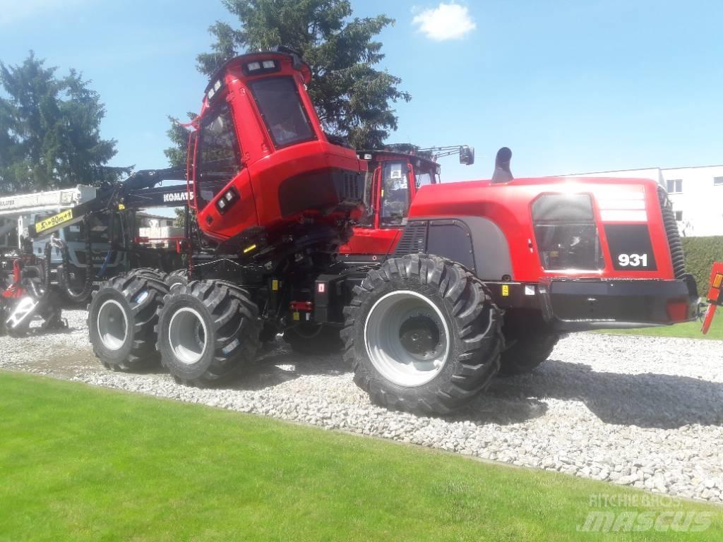 Komatsu 931.3 Harvesterid