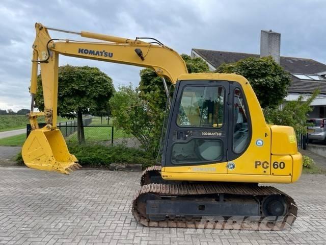 Komatsu PC 60-7 Roomikekskavaatorid