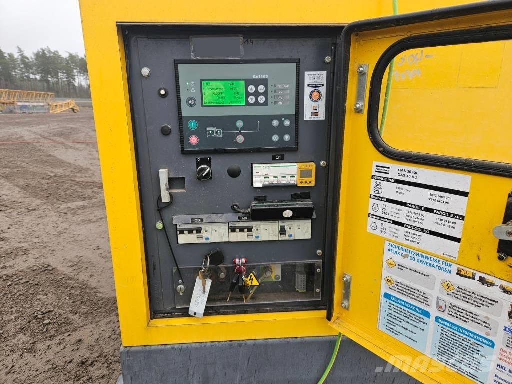 Atlas Copco QAS 40 Diiselgeneraatorid