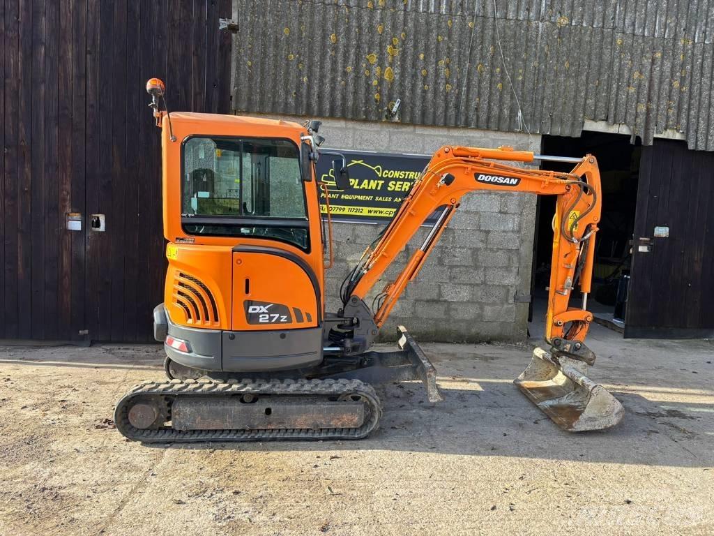 Doosan DX 27 Z Miniekskavaatorid < 7 t