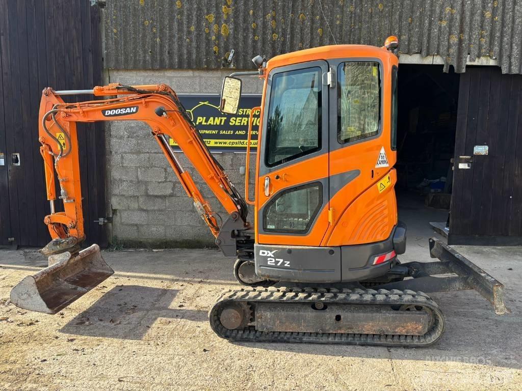 Doosan DX 27 Z Miniekskavaatorid < 7 t