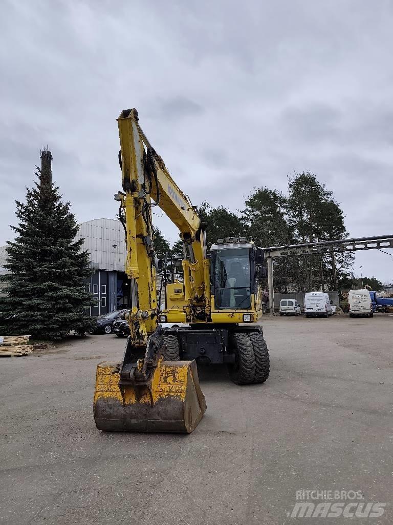 Komatsu PW 160-7E0 Ratasekskavaatorid