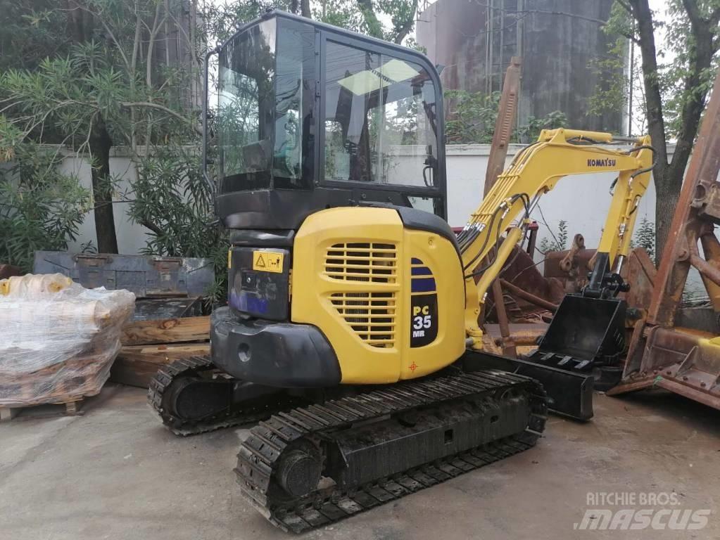 Komatsu PC 35 MR Roomikekskavaatorid