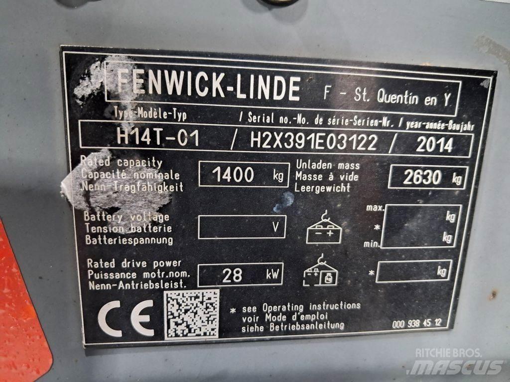 Linde H14T-01 Gaasitõstukid