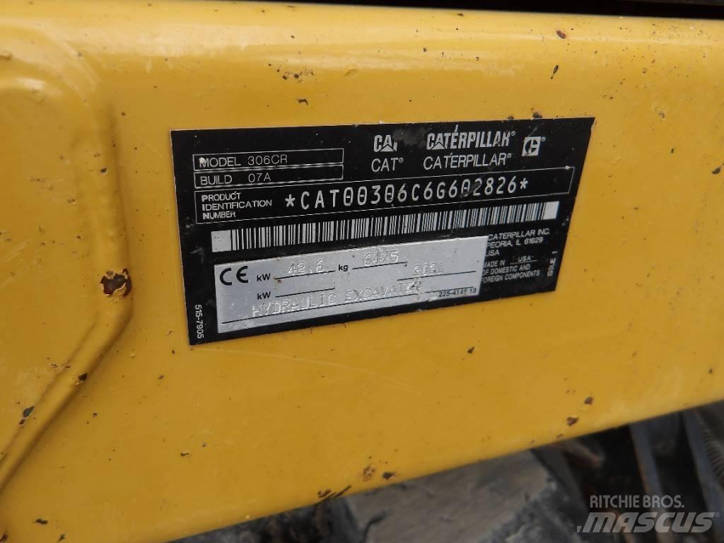 CAT 306 CR Miniekskavaatorid < 7 t