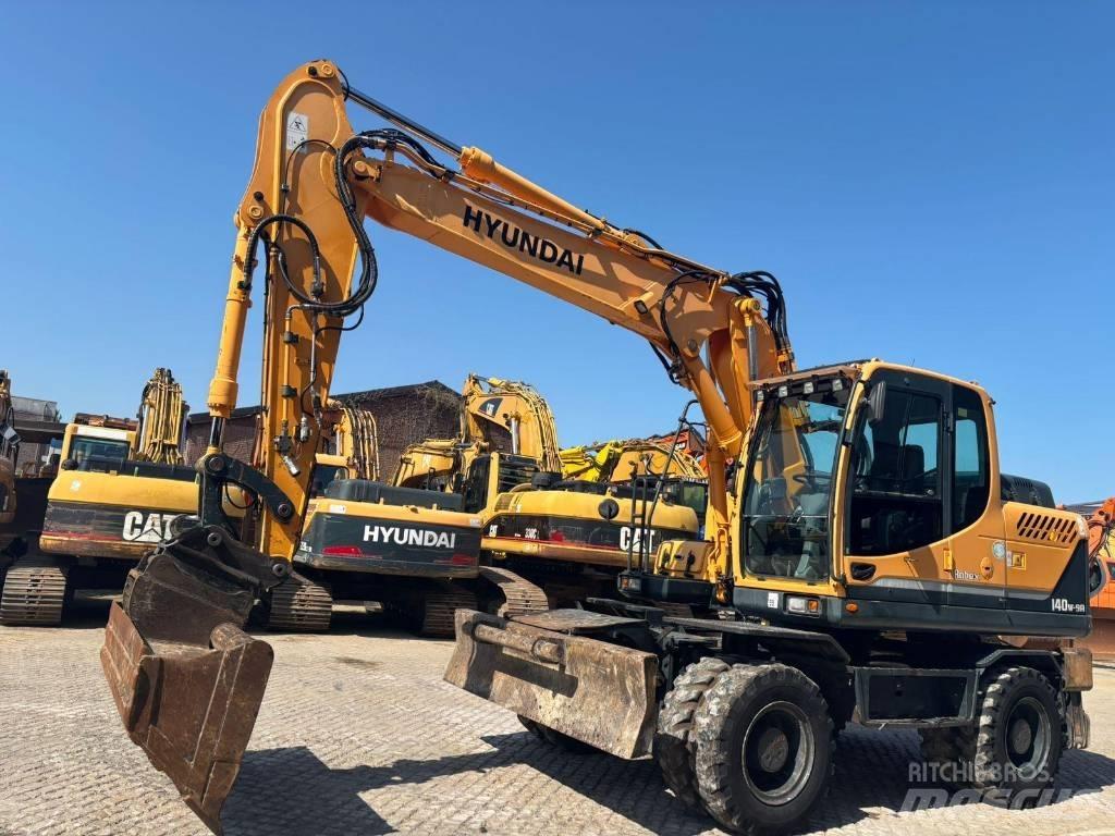 Hyundai 140W-9A Ratasekskavaatorid